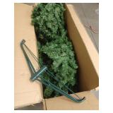 National Tree Company Artificial Slim Christmas Tree, Green, Kingswood Fir, Includes Stand, 9 Feet ~ Retail: $75