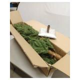 National Tree Company Artificial Christmas Tree Includes Stand - Hickory Cedar Slim - 6 ft - Retail: $66