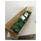 AerWo 7ft Upside Down Artificial Christmas Tree with Metal Stand, Green Artificial Pine Tree - 1100 Tips ~ Retail: $150