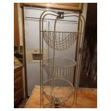 Vintage counter top wire fruit basket
