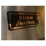 Bunn commercial coffee maker w/ supplies