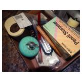 Lot of assorted office supplies