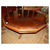 Octagon shaped table