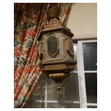 Antique hanging light fixture