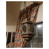 Antique hanging light fixture
