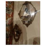 2 wall mount mirrors