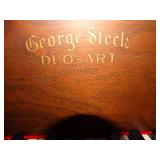 George Steck Duo-Art baby grand player piano w/ bench