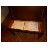 George Steck Duo-Art baby grand player piano w/ bench