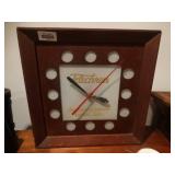 Antique Telechron advertising wall clock