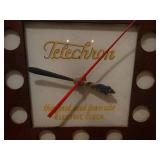 Antique Telechron advertising wall clock