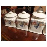 Vintage cannister set