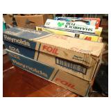 Large lot of foil rolls & reynolds wrap