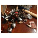 Various kitchen utensils