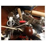 Various kitchen utensils