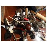 Various kitchen utensils