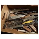 Assorted kitchen knives