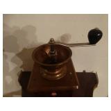 Wall shelf & coffee grinder