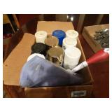 Assorted spray paint