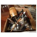 Large lot of various kitchen utensils