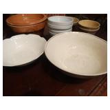 Lot of various bowls