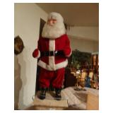 Antique moving Santa