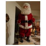 Antique moving Santa