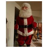 Antique moving Santa