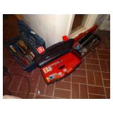 Various tool boxes w/ tools