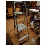 Folding step stool