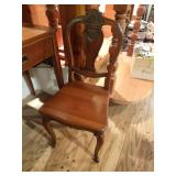 Solid wood sewing machine desk w/ chair