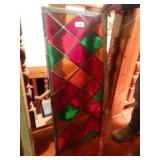 Vintage stained glass window