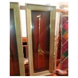 2 framed giraffe shadow boxes