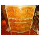 JB Sciver Co French style chest of drawers- Intricate detail