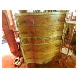 JB Sciver Co French style chest of drawers- Intricate detail