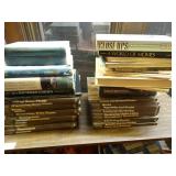 Shelf unit w/ various books