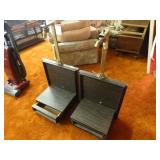 Wall mount night stands w/ lights