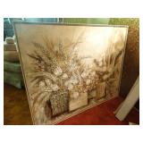 HUGE painting on canvas- signed by artist