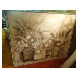 HUGE painting on canvas- signed by artist