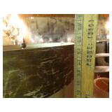 Tall mid century table lamp with shade