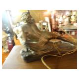 Mid century table lamp