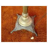 Stunning antique piano lamp