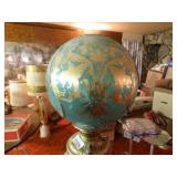 Stunning antique piano lamp