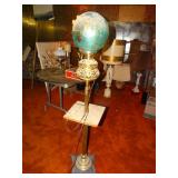 Stunning antique piano lamp