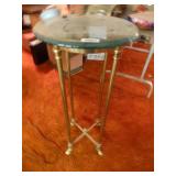 Brass plant stand w/ GOAT feet