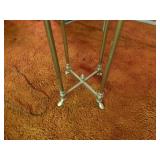 Brass plant stand w/ GOAT feet