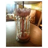 Elegant pair of table lamps w/ shades