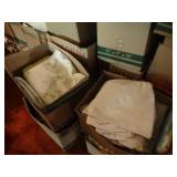 HUGE lot of various bedding/ sheets/ comforters/ towels & misc.