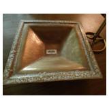 Square bowl & wash cloth rack