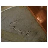 Square bowl & wash cloth rack