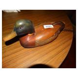 Tom Taber WOOD carved duck decoy phone